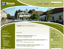 Tablet Screenshot of moravanyubrna.cz